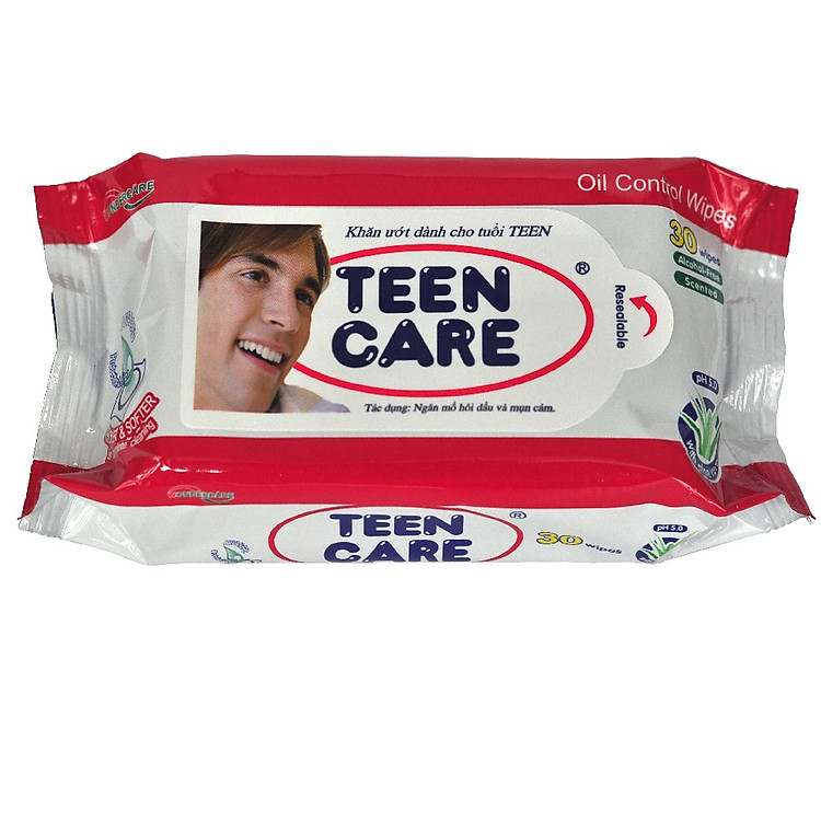 Khăn Ướt Teen Care 30 tờ