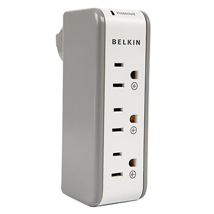 Ổ cắm điện 3 lỗ tích hợp đầu sạc 2 USB 1A Belkin BZ103050thTVL
