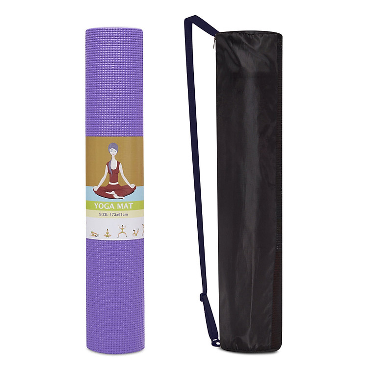 Thảm Tập Yoga 6mm ProMat - Tím (Kèm Túi Đựng)