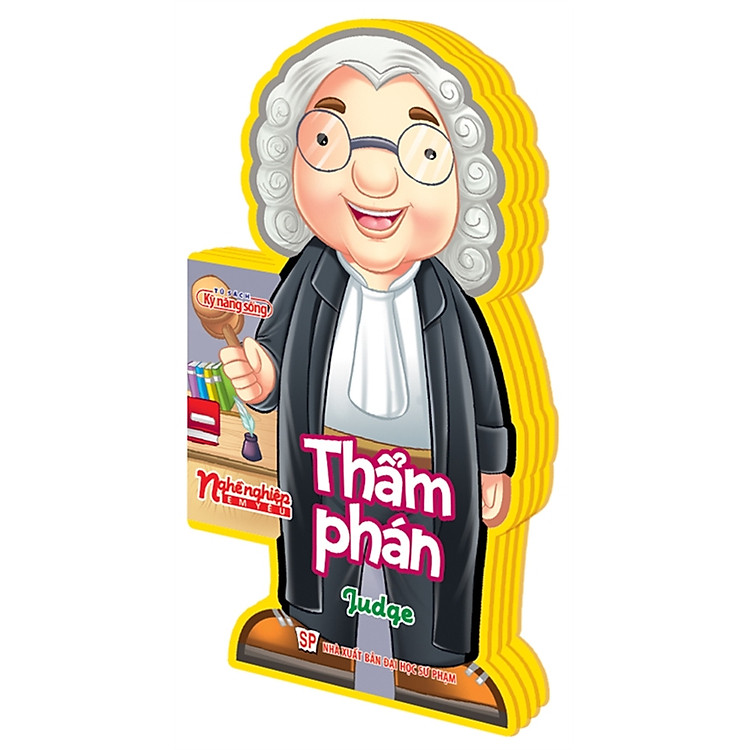 Sách Nghề Nghiệp Em Yêu - Thẩm Phán: Judge - Màu Ngẫu Nhiên