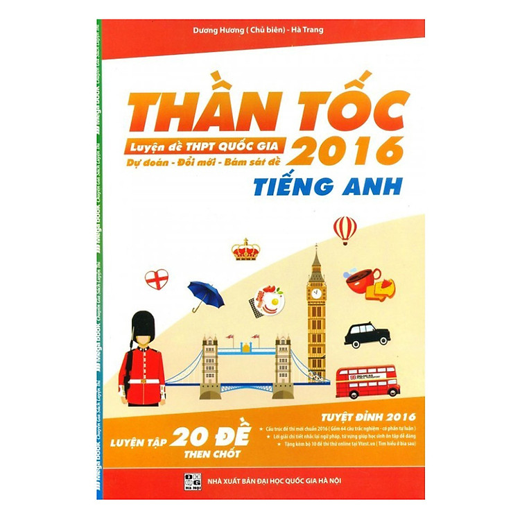 Sách Thần Tốc Luyện Đề THPT Quốc Gia 2016 - Môn Tiếng Anh