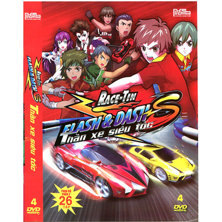 Sấm Chớp Tốc Độ Phần 3: Thần Xe Siêu Tốc (Trọn Bộ 4 DVD)