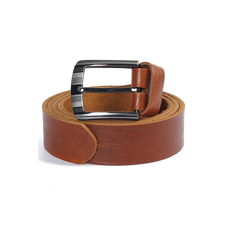 Dây Nịt Nam Da Bò Huy Hoàng 1 Lớp HH4104 - Màu Da