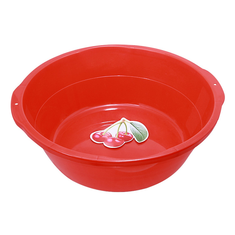 Thau Tròn Nhựa Tự Lập (37cm) - Nhiều Màu