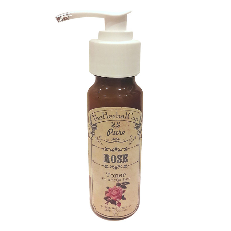 Toner Hoa Hồng Theherbalcup - THCTNH (50ml)