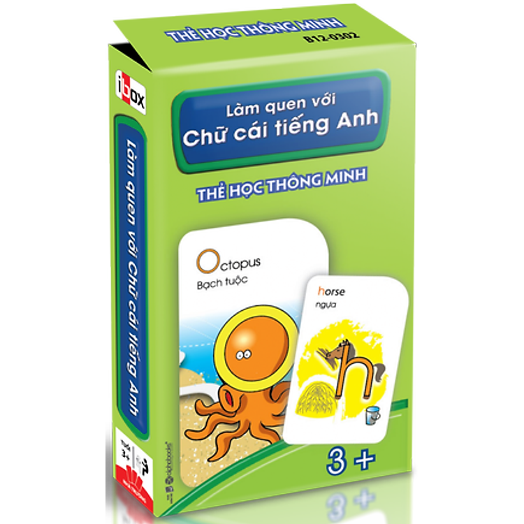 Sách Thẻ Học Thông Minh - Làm Quen Với Chữ Cái Tiếng Anh