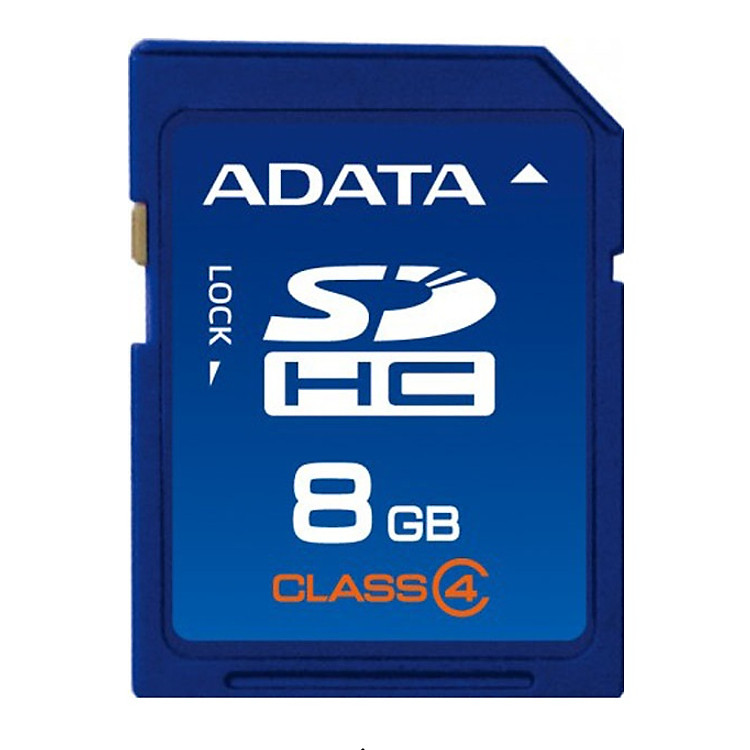 Thẻ Nhớ Adata SD 8GB Class 4