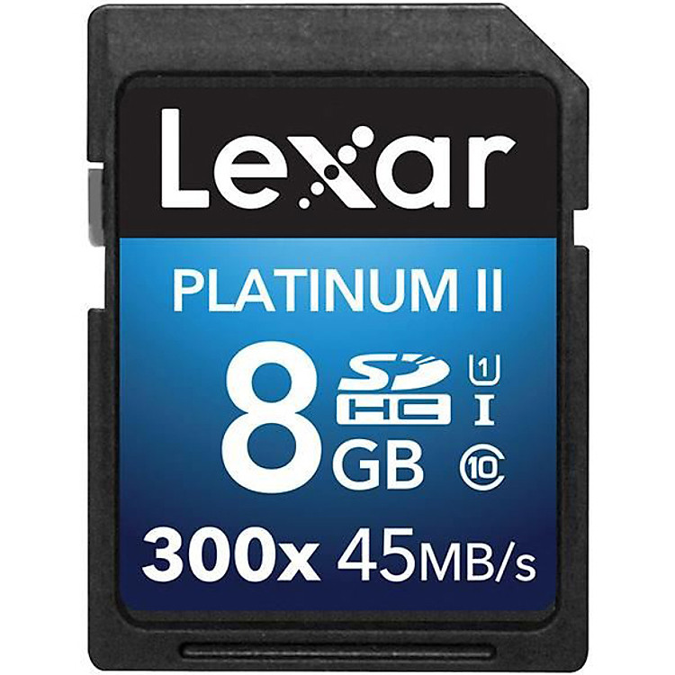 Thẻ Nhớ Lexar Plantinum II SDHC UHS-I Class 10 8GB