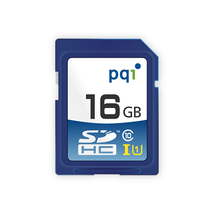 Thẻ Nhớ PQI SDHC UHS1 Class 10 16GB
