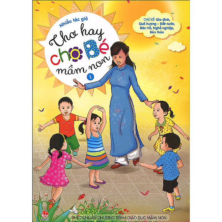 Sách Thơ Hay Cho Bé Mầm Non (Tập 1)