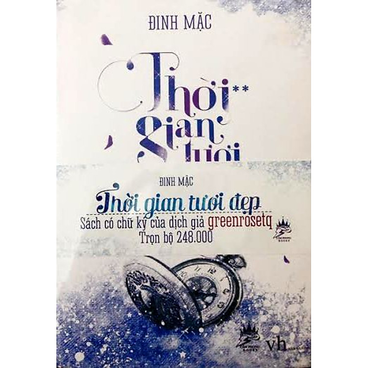 Combo Thời Gian Tươi Đẹp - Bản Đặc Biệt ( Có Chữ Ký Của Dịch Giả Greenrosetq)