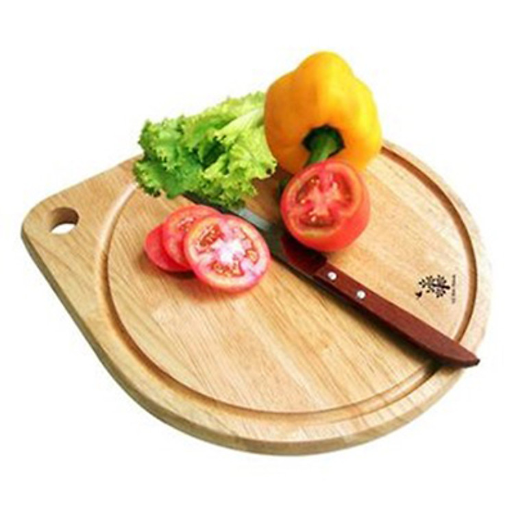 Thớt Hình Giọt Nước Gỗ Đức Thành – 04425 - Hàng Chính Hãng