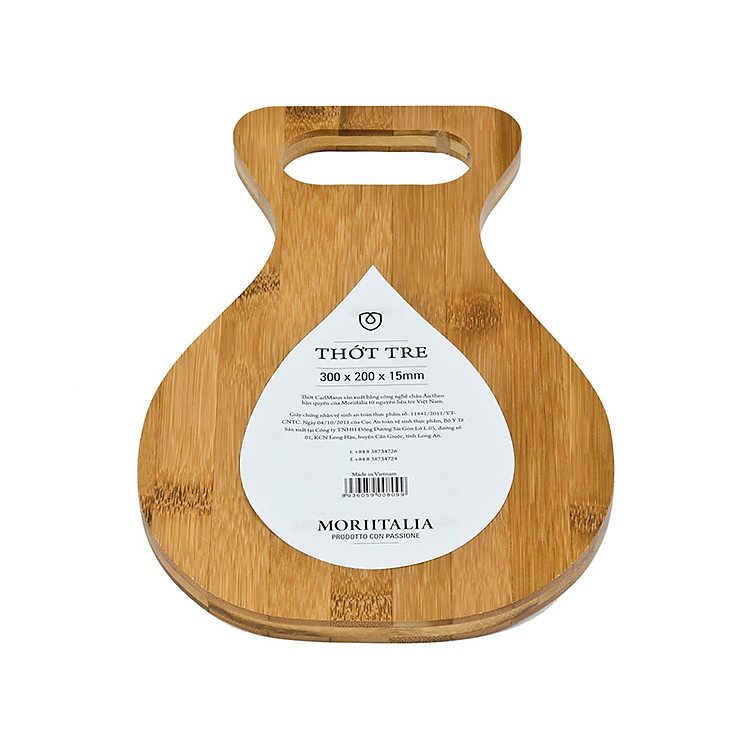 Thớt Tre Moriitalia NB74-M 30x20x1.5 THOT00008099
