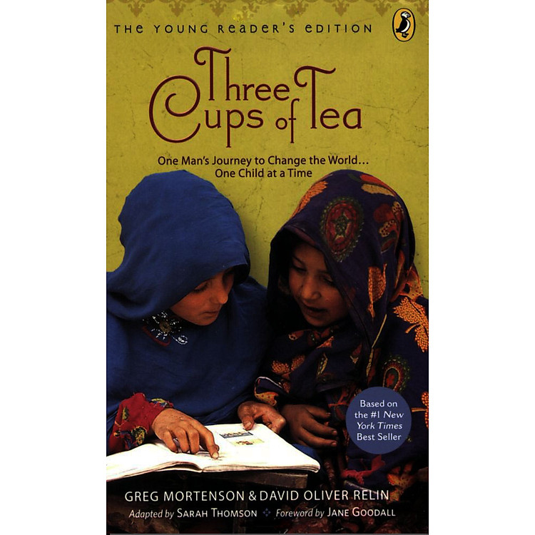 Sách Three Cups Of Tea: One Man's Journey To Change The World... One Child at a Time (Young Reader's Edition)