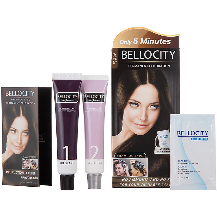 Thuốc Nhuộm Dạng Dầu Gội BELLOCITY Chong Kun Dang