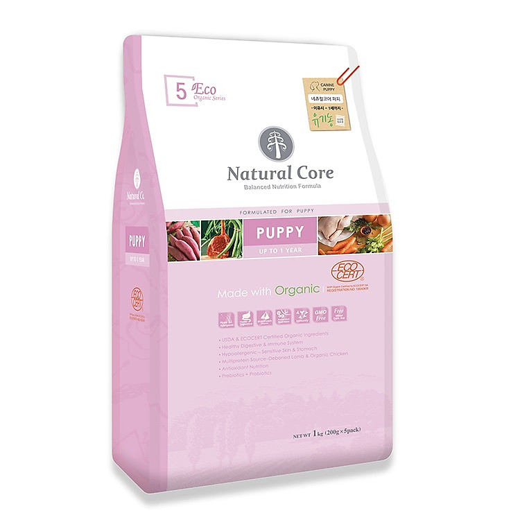 Đồ Ăn Hạt Cho Chó Con Natural Core ECO501SB-1kg