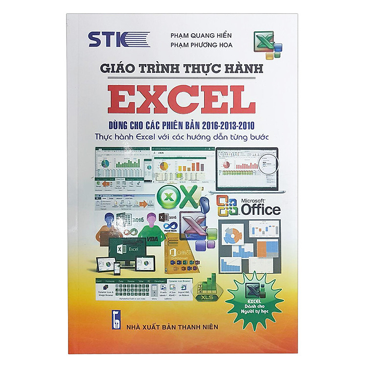 Sách Giáo Trình Thực Hành Excel (Dùng Cho Phiên Bản 2016 - 2013 - 2010)