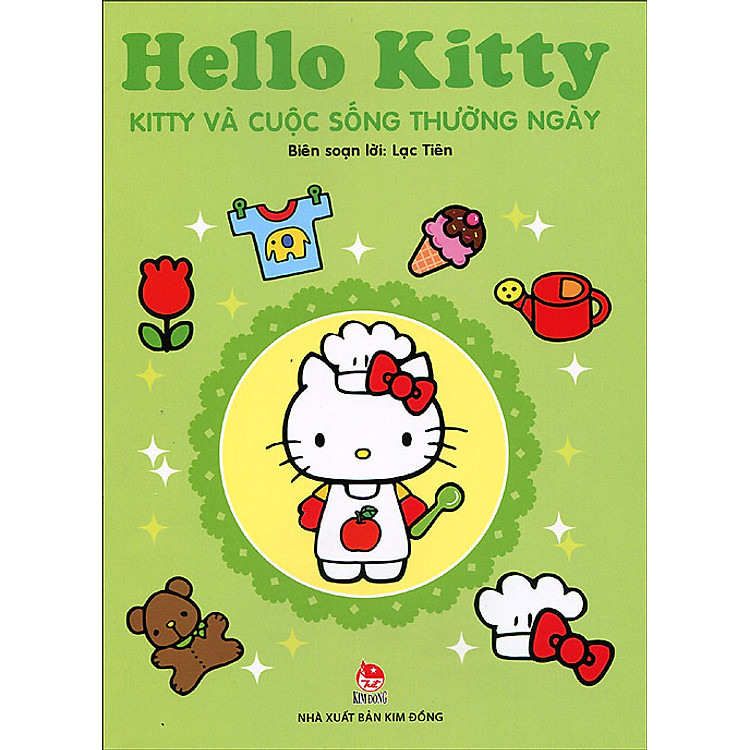 Sách Hello Kitty Dán Hình - Kitty Và Cuộc Sống Thường Ngày