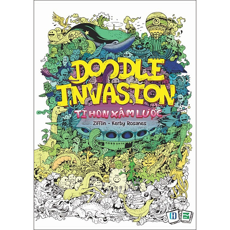 Tí Hon Xâm Lược (Sách Tô Màu)