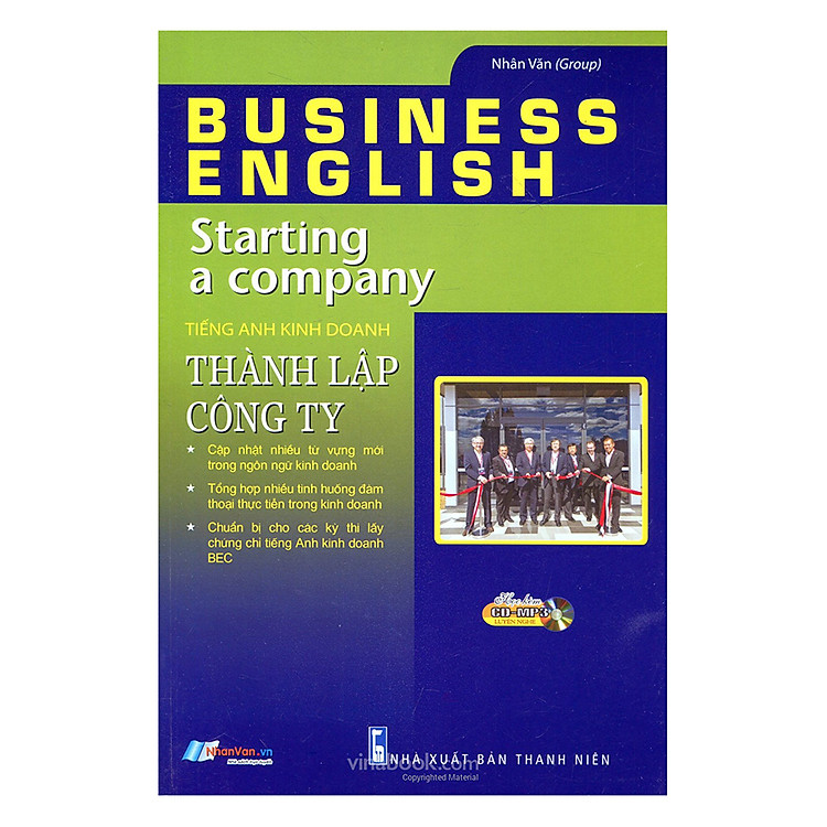 Tiếng Anh Kinh Doanh – Thành Lập Công Ty
