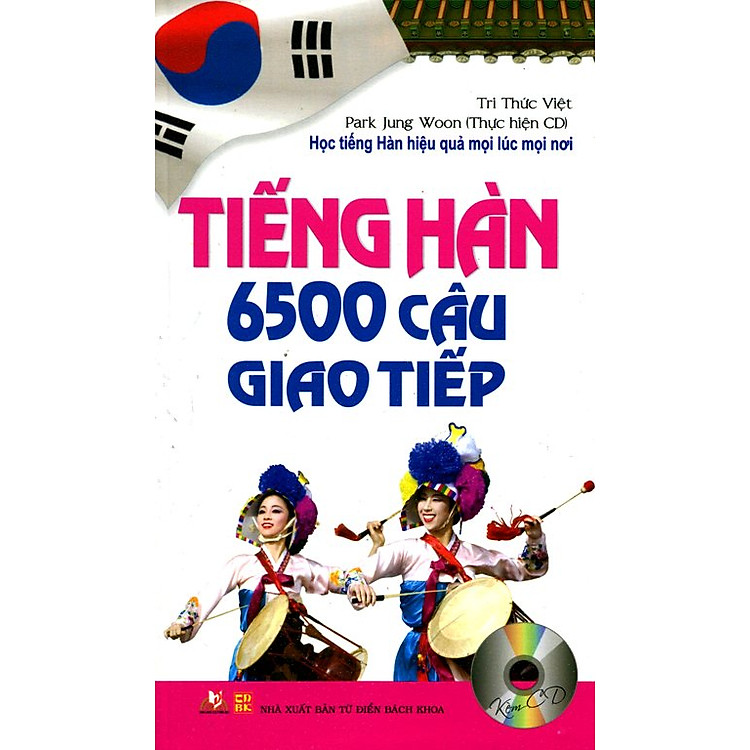 Sách Tiếng Hàn 6500 Câu Giao Tiếp (Kèm CD)
