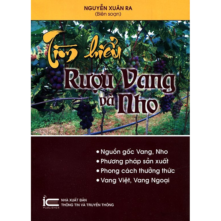 Sách Tìm Hiểu Rượu Vang Và Nho