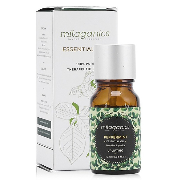 Tinh Dầu Bạc Hà Milaganics (10ml)