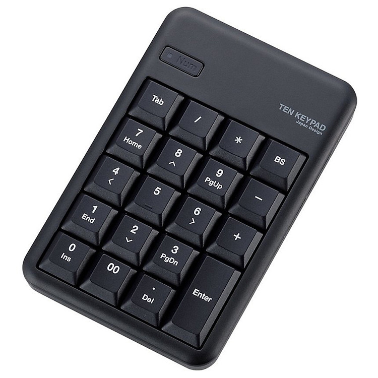 Bàn Phím Số Không Dây Elecom TK-TBM016BK