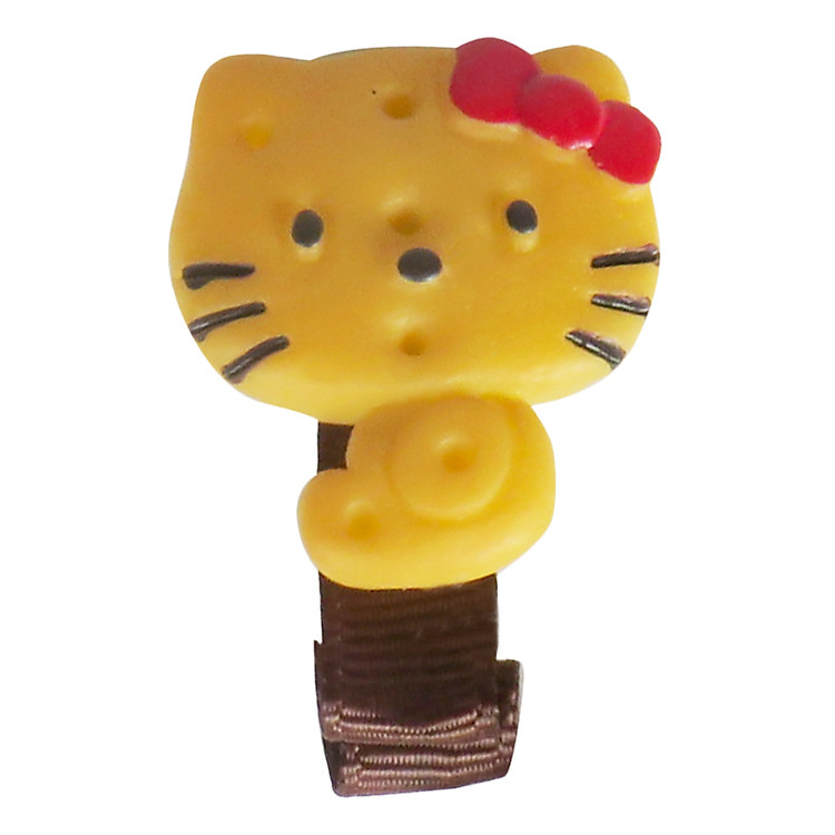 Kẹp Mỏ Vịt Bánh Quy Mèo Kitty Cuckeo - TKKT031703 - Màu Vàng