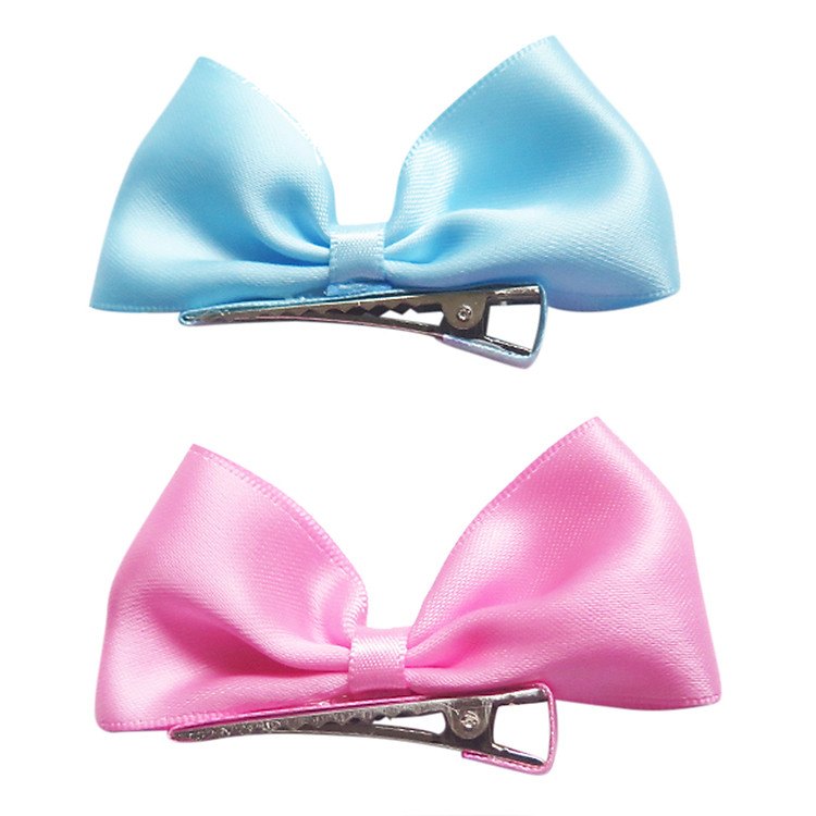 Set 2 Kẹp Tóc Hình Nơ Cuckeo TKKT121607 - Xanh, Hồng