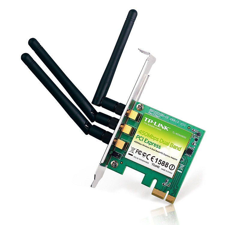 Card Mạng TP-Link TL-WDN4800 - N900 Wifi Băng Tầng Kép - Hàng Chính Hãng
