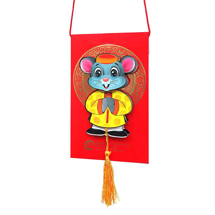 Túi Lì Xì Theo Tuổi Kibu - Chuột Thông Minh TL01