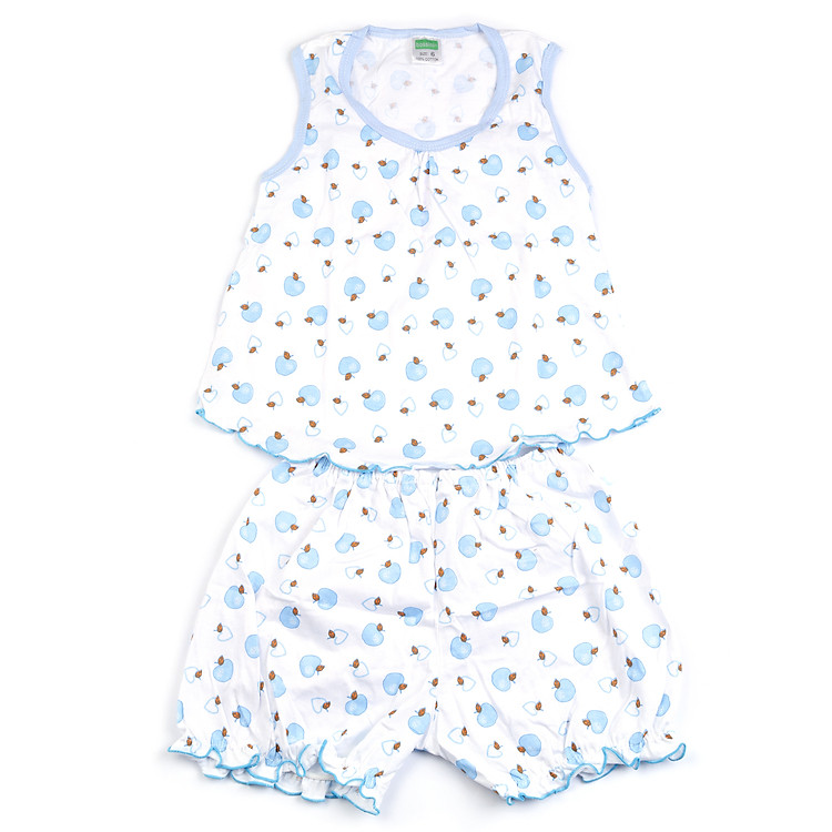 Bộ Ba Lỗ Nhúng Vai Bông Bossini TL06