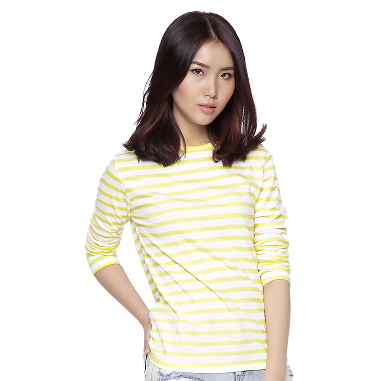 Áo Thun Sọc Tay Dài Labelle TN12 - Vàng