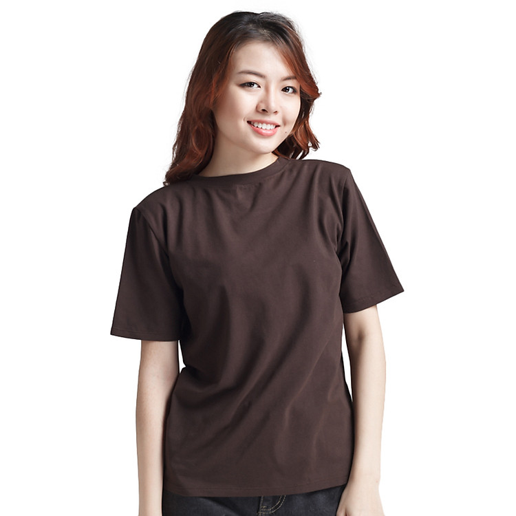 Áo Thun Cổ Tròn Labelle TN17 - Nâu Đất