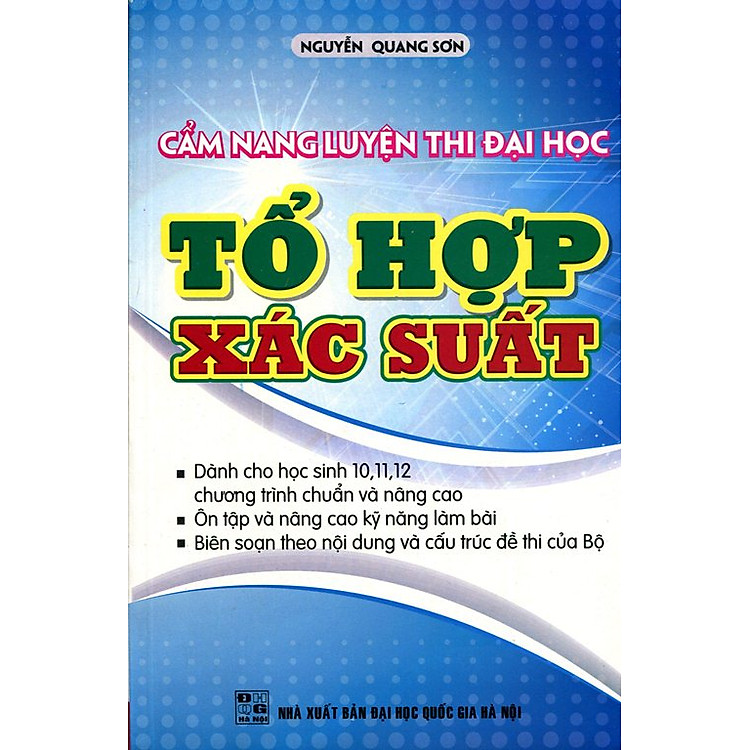 Sách Cẩm Nang Luyện Thi Đại Học Tổ Hợp Xác Suất