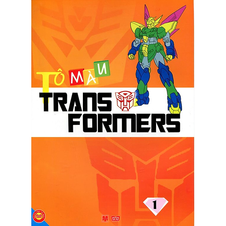 Sách Tô Màu Trans Formers (Tập 1)