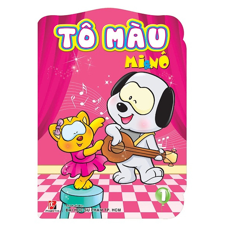 Sách Tô Màu Mi & Nô - Tập 1