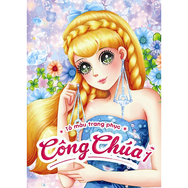 Sách Tô Màu Trang Phục Công Chúa (Tập 1)