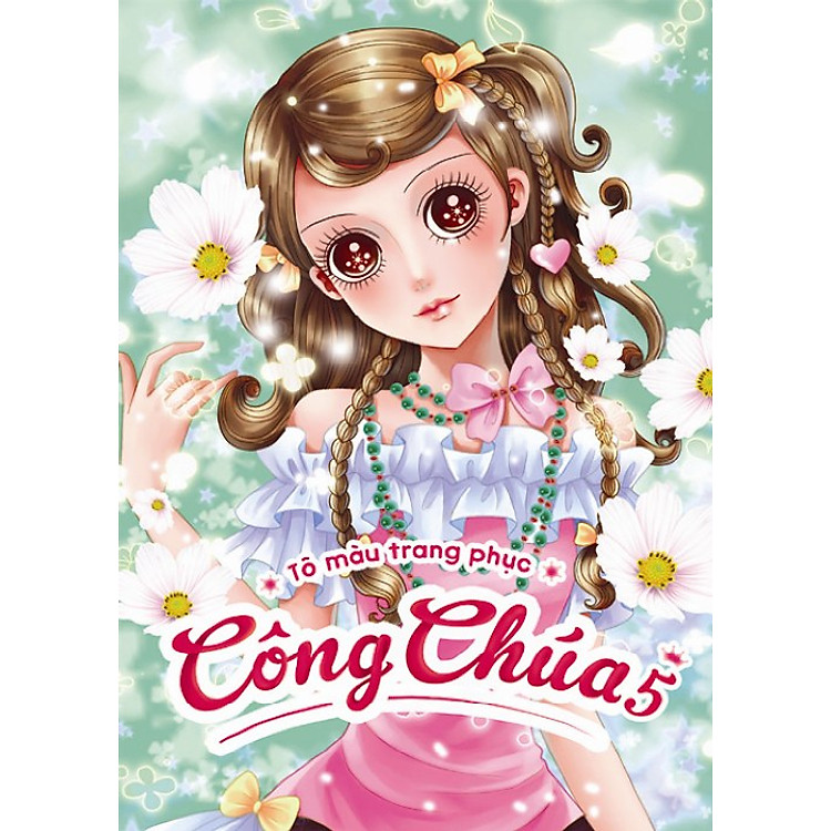 Sách Tô Màu Trang Phục Công Chúa (Tập 5)