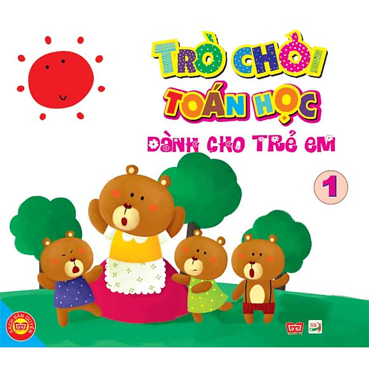 Sách Trò Chơi Toán Học Dành Cho Trẻ Em (Tập 1)