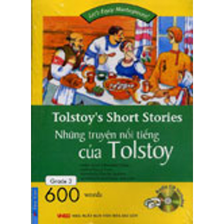 Sách Happy Reader - Tolstoy's Short Stories (Kèm 1CD)