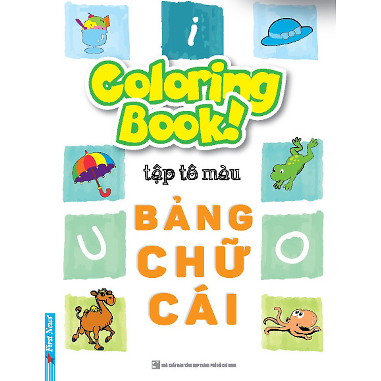 Sách Tập Tô Màu - Bảng Chữ Cái