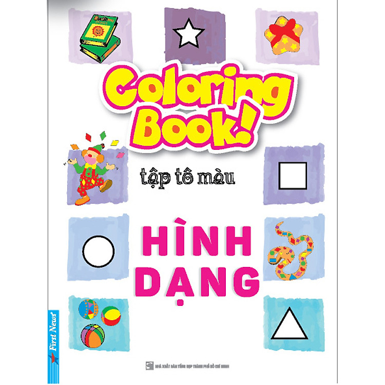 Sách Tập Tô Màu - Hình Dạng