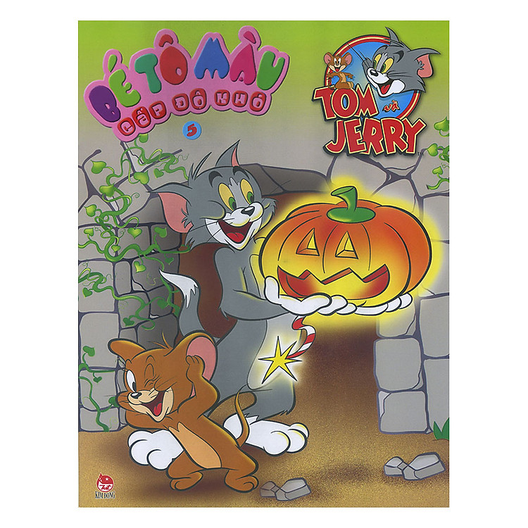 Sách Tom Và Jerry - Bé Tô Màu Cấp Độ Khó 5