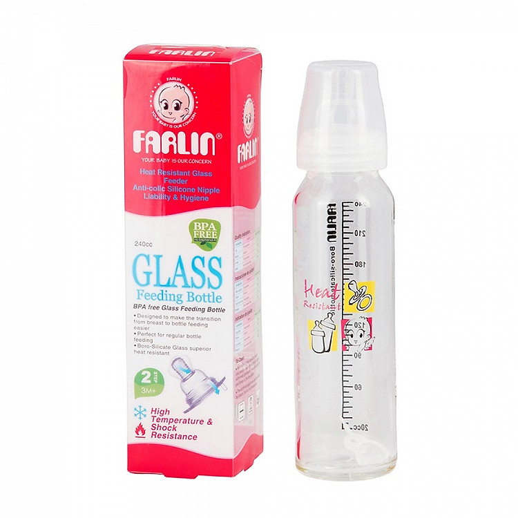 Bình Sữa Farlin Vô Trùng TOP-747 (250cc)