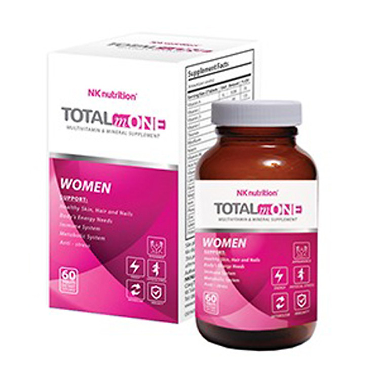 Thực Phẩm Chức Năng Viên Uống Đẹp Da NK Nutrition Total in One Women (60 Viên)
