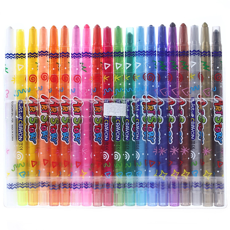 Vỉ Sáp Vặn Crown 20 Màu TP-2000