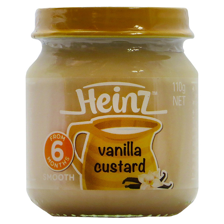 Dinh Dưỡng Đóng Lọ Custard vị vanila Heinz (110g)