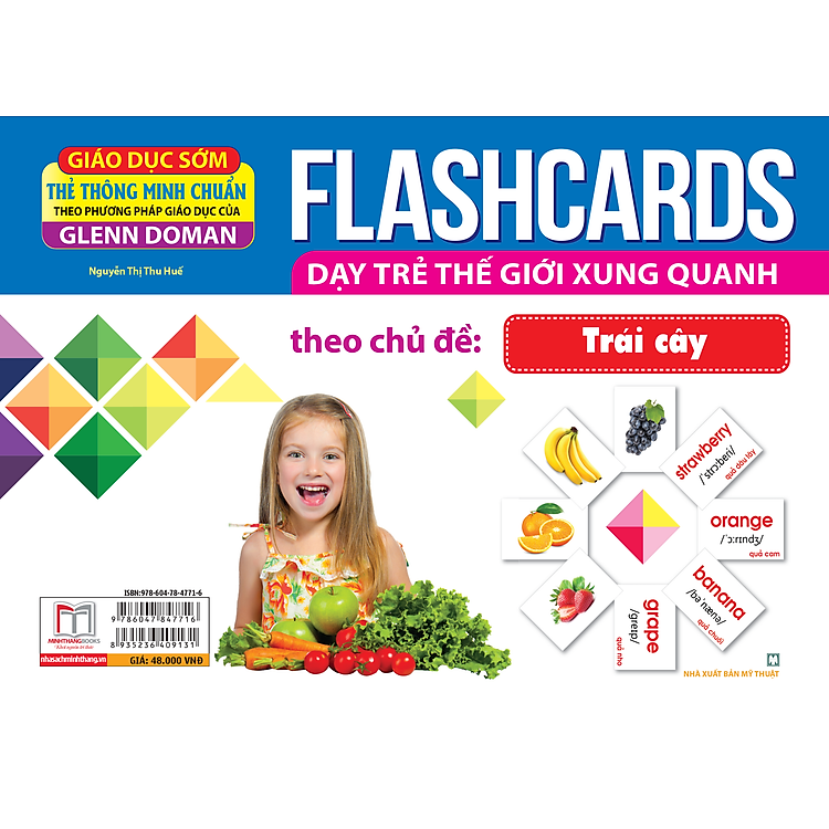 Flashcards Dạy Trẻ Thế Giới Xung Quanh Theo Chủ Đề - Trái Cây